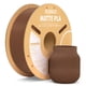 thumbnail image 1 of Filamento PLA mate ELEGOO marrón tierra de 1 kg, 1,75 mm, para impresora 3D. Precisión dimensional: 0,02 mm. Bobina de cartón de 1 kg (2,2 lb). Compatible con la mayoría de impresoras 3D FDM., 1 of 7