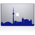 thumbnail image 1 of The Decal Guru 2076-MAC-13X-DB Toronto Cityscape Autocollant Vinyle Autocollant, Bleu Foncé, 13" MacBook Pro (2016 et Plus Récent), 1 of 1