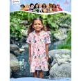 thumbnail image 3 of Traje de baño para cubrir a la princesa Disney Moana Ariel Tiana para niñas de 6 a 7 años, 3 of 8