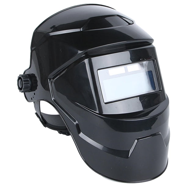 Casco de soldadura con oscurecimiento automático, amplia gama de tonos, transpirable, para soldar. Lente ordinaria
