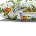 thumbnail image 4 of Green and Orange Pet Bed, Orange Branches with Flowers and Leaf Pattern Exotic Fruits, Resistant Pad for Dogs and Cats Cushion with Removable Cover, 24" x 39", Fern Green Orange Yellow, by Ambesonne, 4 of 4