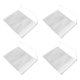 thumbnail image 3 of 400 Pcs Disposable Tea Filter Bags Empty Cotton Drawstring Seal Filter Tea Bags for Loose Leaf Teal, 3 of 5