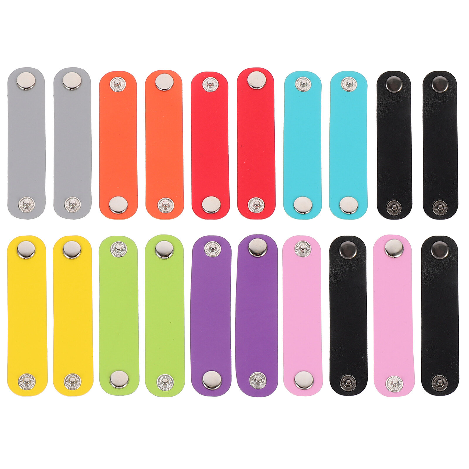 20Pcs Leather Scarf Buckles Women Scarf Clips Elegant Silk Scarf