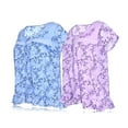 thumbnail image 5 of JEFFRICO Womens 2 Pack Capri Set Sleepwear Soft Pajamas Sleep Nightshirts, 5 of 6