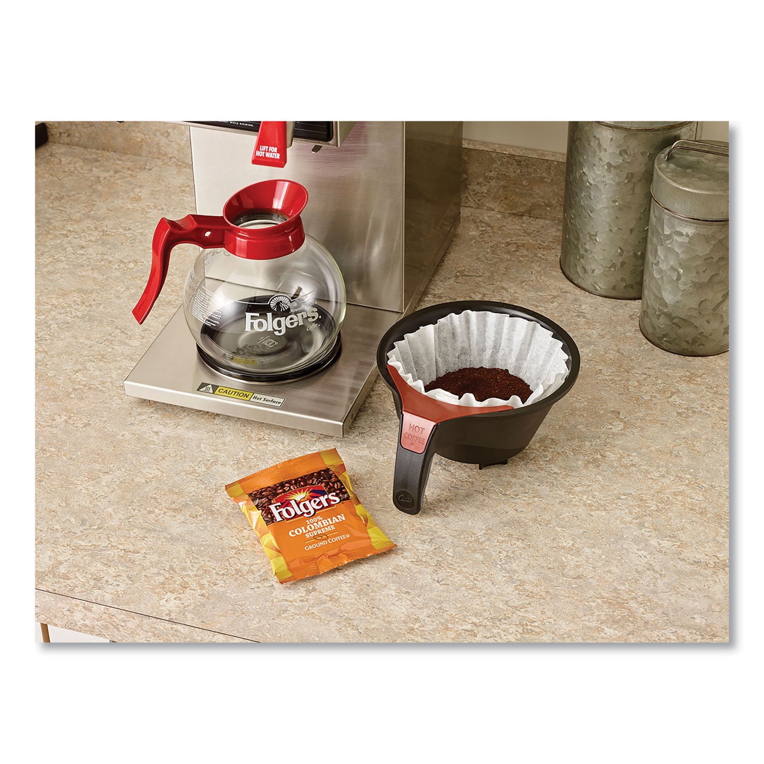 Folgers® 100% Colombian Pouch Coffee, 1.75 Oz., Carton Of 42 Bags