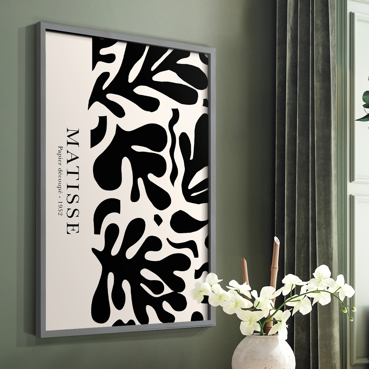Matisse CCLXII in Solid Wood 8 x 10 Framed Print