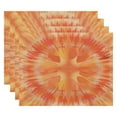 thumbnail image 4 of Simply Daisy 18" x 14" Shibori Burst Geometric Print Placemat, Set of 4, 4 of 5