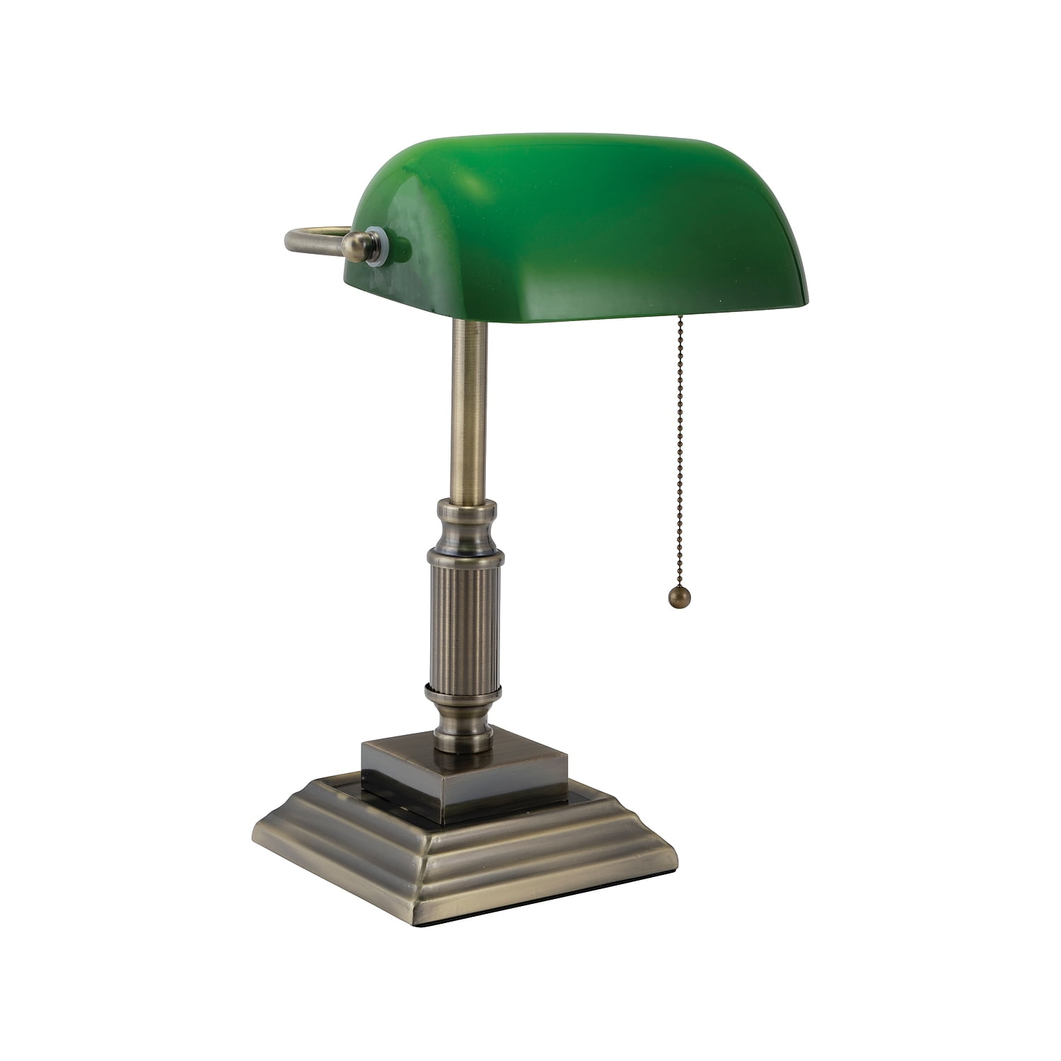 V-Light LED Desk Lamp 14.75"H Green Antique Bronze (9VS688029AB)