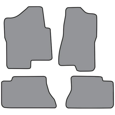 Acc 20627 801 1999 2004 Gmc Sierra 2500 Crew Cab Floor Mat 4pc Cutpile Fm149f Fm308r Black
