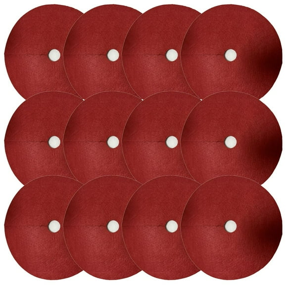 12Pcs Protection Grass Mat Tree Mulch Ring Tree Mats Anti Grass Tree Mulch Mat 1 - Does Not Contain Composite Wood Red