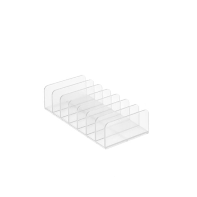 Paleta de sombras de ojos Organizador de maquillaje Acrílico Vertical Accesorios Soporte de almacenamiento 7 Aespa kaili Sencillez