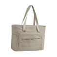 thumbnail image 2 of Bolsa de la computadora portátil para mujeres con tira de con correa portátil portátil con cremallera resistente para el viaje de negocios citas Caqui, 2 of 8