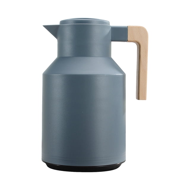 Taza de café con aislamiento de 1L, taza con doble aislamiento Tomshoo Gris