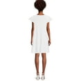 thumbnail image 3 of Time and Tru Women's Short Sleeve Tiered Knit Dress, Sizes XS-XXXL, 3 of 5