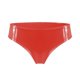 thumbnail image 1 of MKLEKYY Pantalones Cortos Deportivos para Mujer, de Cuero Brillante, Sexys, con Cremallera y Abertura., 1 of 2
