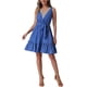 thumbnail image 2 of Vestido midi bohemio sin mangas con escote en V y tirantes ajustables de INSPIRE CHIC, 2 of 6