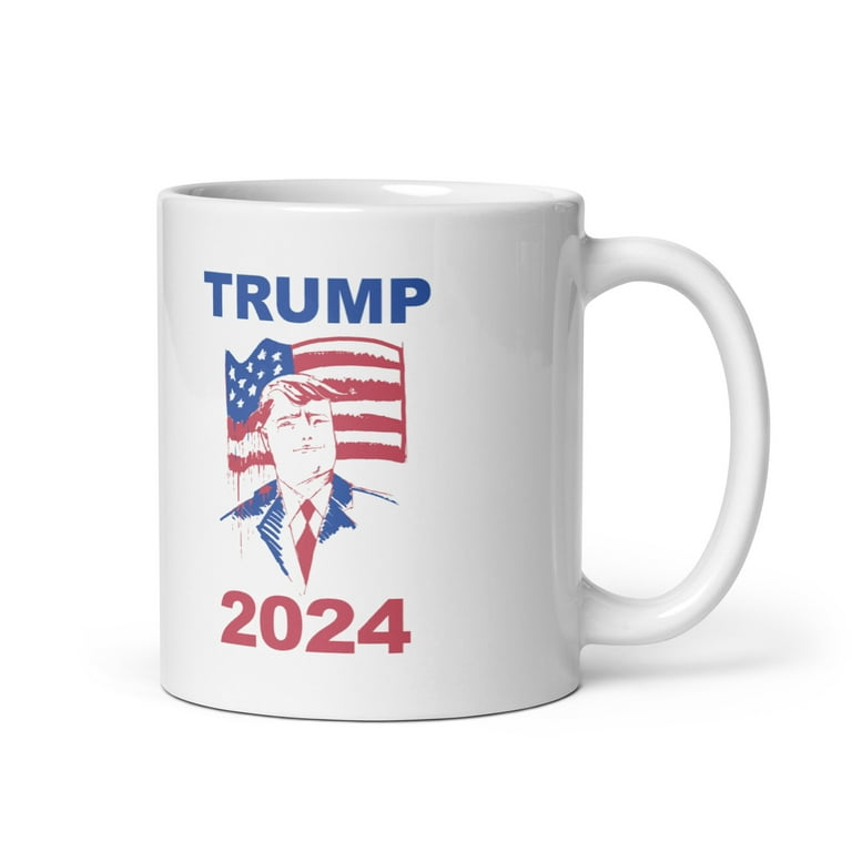 Trump 2024 Coffee Tea Ceramic Mug Office Work Cup Gift 11 oz