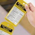 thumbnail image 3 of AccuformNMC 100 Inspection and Status Record Tags by-The-Roll, Hot Work Permit, US Made OSHA Compliant Tags, Waterproof PF-Cardstock, Resists Tears, 6.25"x3", TAR706, 3 of 15