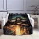thumbnail image 4 of Mantas estampadas 3D game d-dark Souls, manta cálida, suave y cómoda, manta de cama de viaje para el hogar, manta de picnic, regalo de cumpleaños, 4 of 4