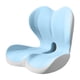 thumbnail image 1 of Cojín de Asiento Ergonómico Almohadilla Ortopédica Soporte Lumbar de Espuma Viscoelástica con Fondo Antideslizante Adecuado para Sillas de Oficina Y Azul grisáceo, 1 of 8