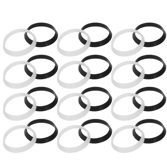 Milisten Assorted Color Rubber Washers for Plumbing, Conical Seals, Leak Proof Gaskets for Home and Industrial Use