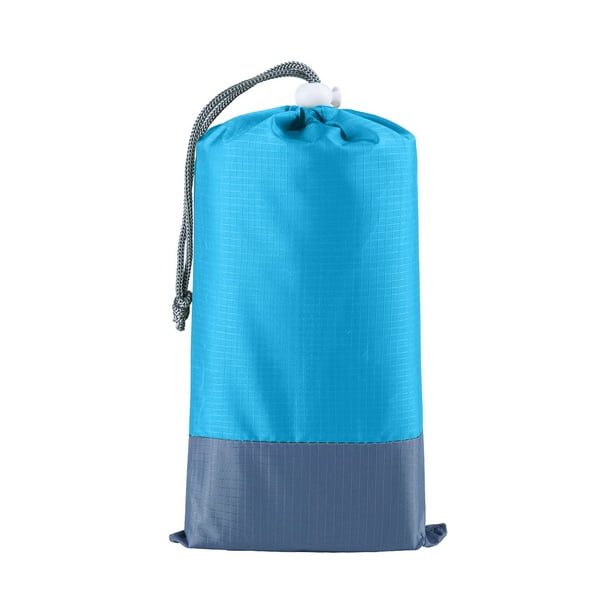 Xihbxyly Manta de Playa, Resistente a La Arena y Al Agua, Ligera y Plegable, Ideal para Picnics Al Aire Libre, Playa y Parques, Cómoda para 3-5 Adultos, Incluye Bolsa de Transporte y Clavos, 79 X 55