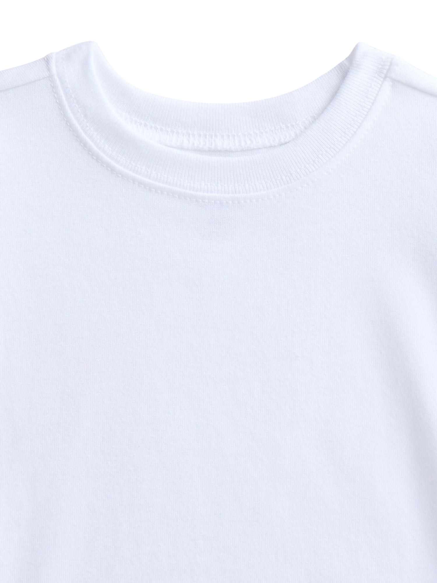 Wonder Nation Baby Boys Tee with Short Sleeves, 3-Pack, Sizes 0-24M