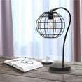 thumbnail image 1 of All the Rages LHT-5061-BK Lampe de Table en Métal Arqué Lalia, Noir, 1 of 4