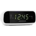 Magnasonic Digital AM/FM Clock Radio with Battery Backup, Dual Alarm