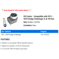 thumbnail image 2 of Oil Cooler - Compatible with 2011 - 2023 Dodge Challenger 6.4L V8 Gas 2012 2013 2014 2015 2016 2017 2018 2019 2020 2021 2022, 2 of 2