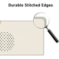 thumbnail image 2 of Desk Pad Protector,Mouse Pad with Non-Slip Rubber Base,Textured & Waterproof Mousepad with Stitched Edges,Large Desk mats for Computers,Laptop,Gaming,Office & Home,31.5 x 11.8 in,Modern Abstract, 2 of 5