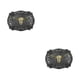 thumbnail image 3 of Hebillas de cinturón Jumpingount para hombre Western Cowboy Vintage Simple cuerno largo aleación resistente al desgaste Ochsenkopf 2Conjunto, 3 of 6