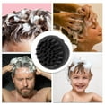 thumbnail image 6 of Unique Bargains 1 Pc Round Hair Shampoo Brush for Head Massage 3.07"x3.54" Black, 6 of 6