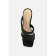 thumbnail image 6 of KYWE Textured Heel Chunky Strap Sandals, 6 of 11