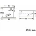 thumbnail image 5 of Interruptor de detección de corriente ajustable, interruptor de detección de corriente normalmente abierto 0,2 30A SZC23 NO AL CH, 5 of 5