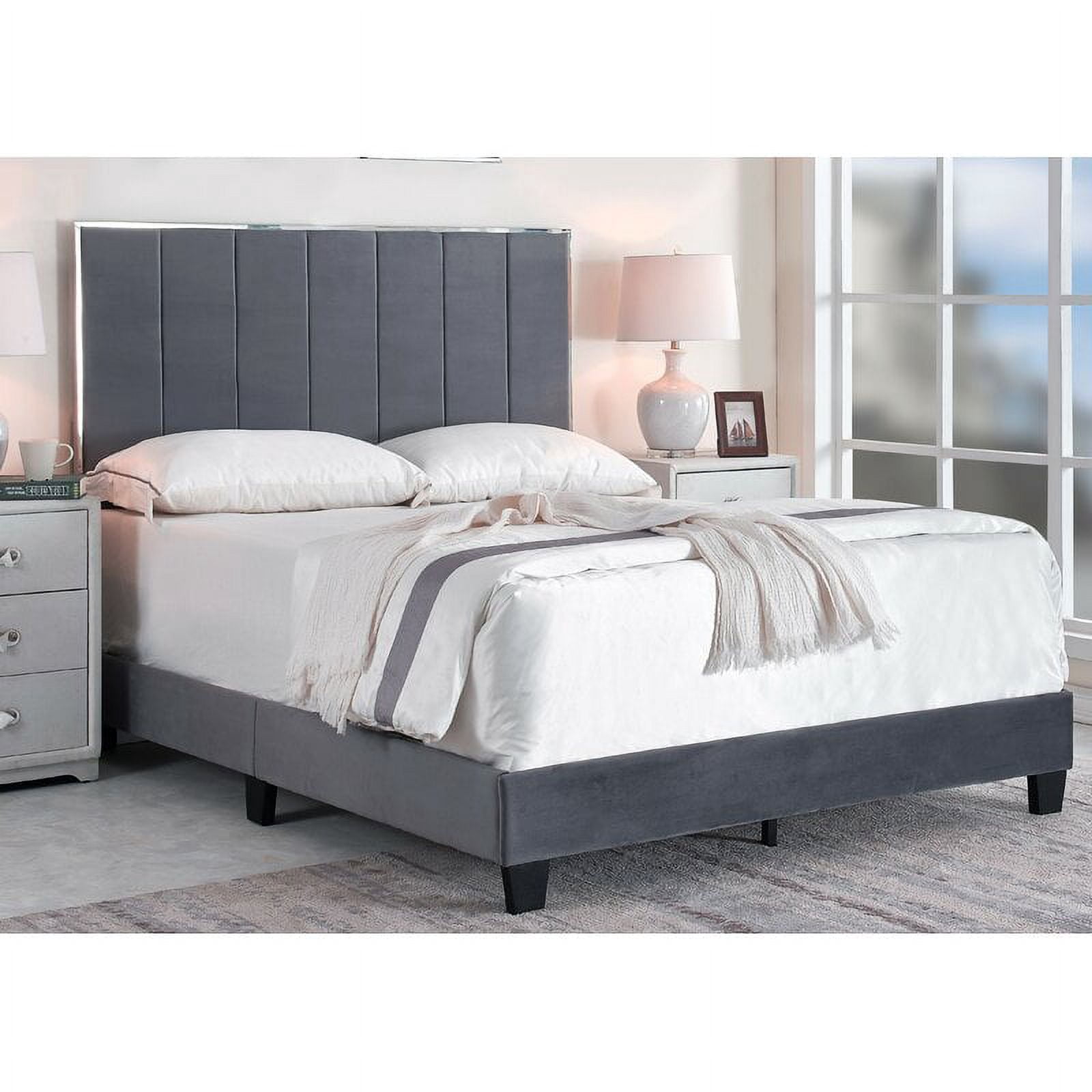 Aayush Upholstered Standard Bed