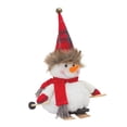thumbnail image 2 of Melrose International LLC Snowman on Skis (Set of 2) 6"H, 11"H Polyester, 2 of 3