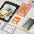 thumbnail image 4 of Uxcell Foil Pouch Bags with Clear Window Resealable Sample Bag for Candy and Jewelry White 5 x 8 Inch, 4 of 6