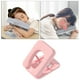thumbnail image 3 of Almohada portátil de espuma viscoelástica con soporte para el cuello, alivia el dolor de espalda, ideal para la oficina, transpirable. Rosado, 3 of 9