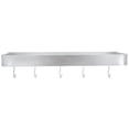 thumbnail image 2 of Storage Rack, Shower Shelf, Durable Space Aluminum Anti-Rust Wall Hanging For Hotel, Bathroom Kitchen 40cm Storage Rack With Hook, 2 of 8