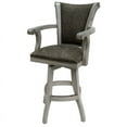 thumbnail image 2 of Home Square 30" Swivel Wood Bar Stool in P-Poloma Gray - Set of 2, 2 of 4