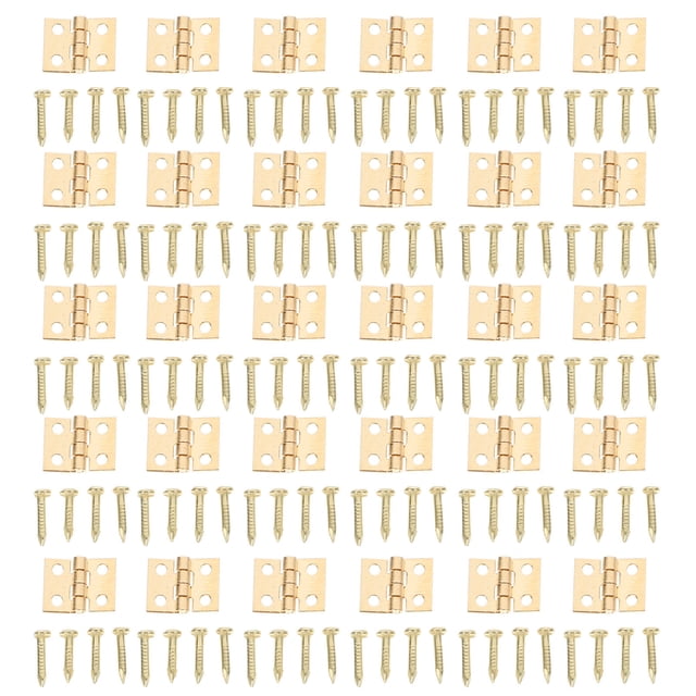 unbranded 50Pack Drawer Door Hinge Copper for Woodworkers Durable