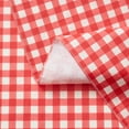 thumbnail image 4 of Mainstays Summer Fun Tablecloth, Indoor & Outdoor Table Decoration 60" x 84" - Red Checkered Gingham, 4 of 8
