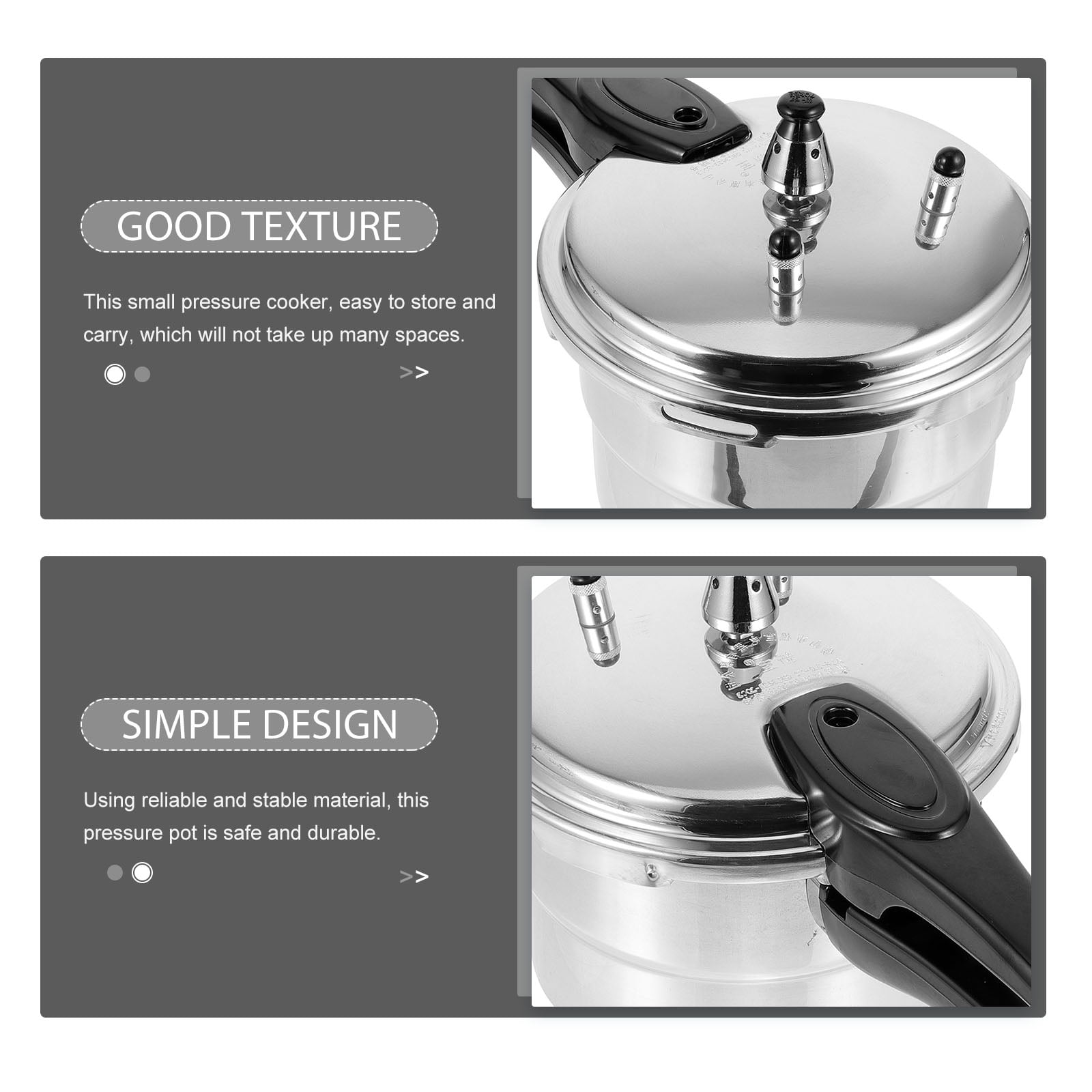 Hearite 6.3 L Aluminum Alloy Stovetop Pressure Cooker