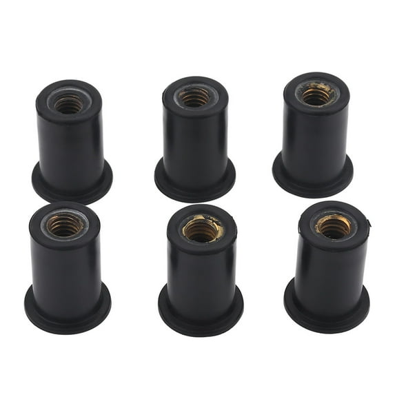 Kayak Mounting Hardware M6 Well Nut Well Nuts, Boat Windshield Fastener, Canoes For Kayaks Motorbikes M6 Bolts