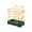 Style-2 Gold [Material:Iron], variant on Chopstick Storage Rack, Wall Mounted Kitchen Organizer, Multifunctional Double Grid Design, for Utensil and Cutlery Storage, Home Cooks and Organized Households