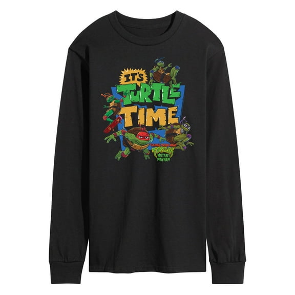 Teenage Mutant Ninja Turtles Mutant Mayhem - Its Turtle Time - Men's Long Sleeve T-Shirt