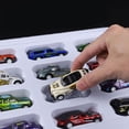thumbnail image 2 of Modèle de Voiture en Alliage 1:64 Simulation Voiture de Course à Rétrofriction Jouets pour Garçons Cadeaux d'Anniversaire Collection, 2 of 9