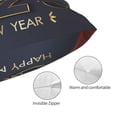 thumbnail image 3 of Fotbe 2025 New Year 2 Funda de Almohada Decorativa Estilo Occidental, Lujo en Algodón, Fundas para Almohadas King, Cojín Estampado para Decoración del Hogar-20"x30", 3 of 6