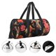 thumbnail image 3 of Easygdp Colorful Flower German Shepherd Bolsa de Viaje, Bolsa de Mano, Bolsa de Gimnasio, Bolsa de Equipaje para Viaje, 3 of 6
